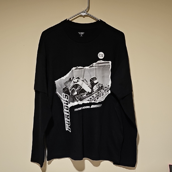 Colorful Planet Other - Furious Black Long Sleeve Kids Tee